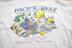 Vintage 1990s Pacific Reef Saipan Snorkeling Excursions Fish Theme Souvenir T Shirt