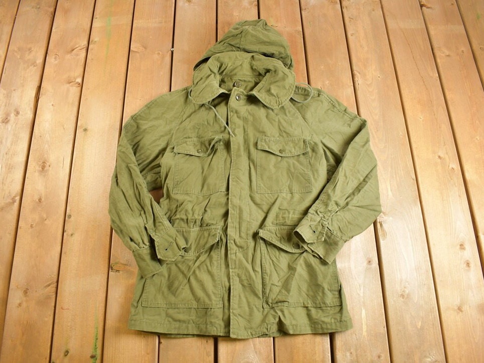 Vintage 1967 OG 107 Military Field Coat
