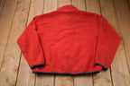 Vintage 1990s LL Bean Full Zip Fleece Sweater