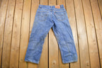 Vintage 1990s Levi's 505 Red Tab Jeans Size 32 x 23