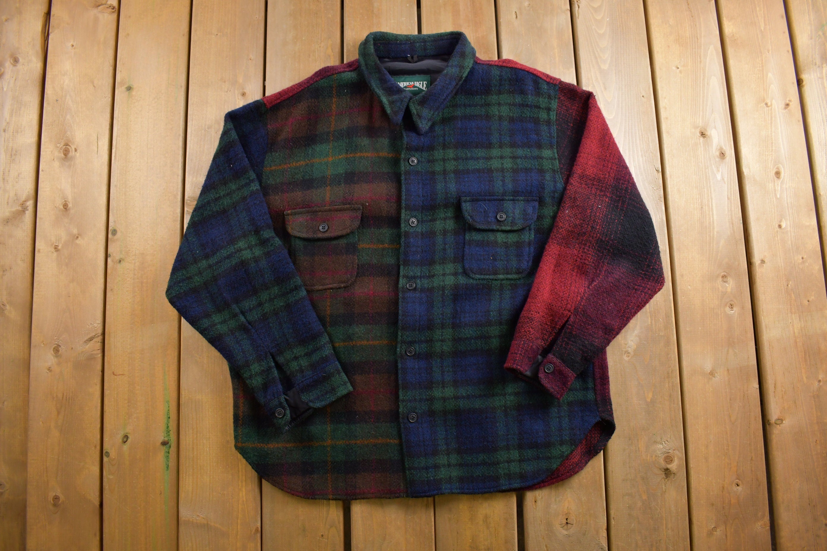 Vintage 1990s American Eagle Outfitters Button Up Shirt