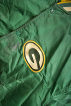Vintage 1980s Green Bay Packers NFL Satin Starter Jacket