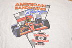 Vintage 1990s American Bandstand Racing Cartoon Graphic Print Souvenir F1 T-Shirt Men's L