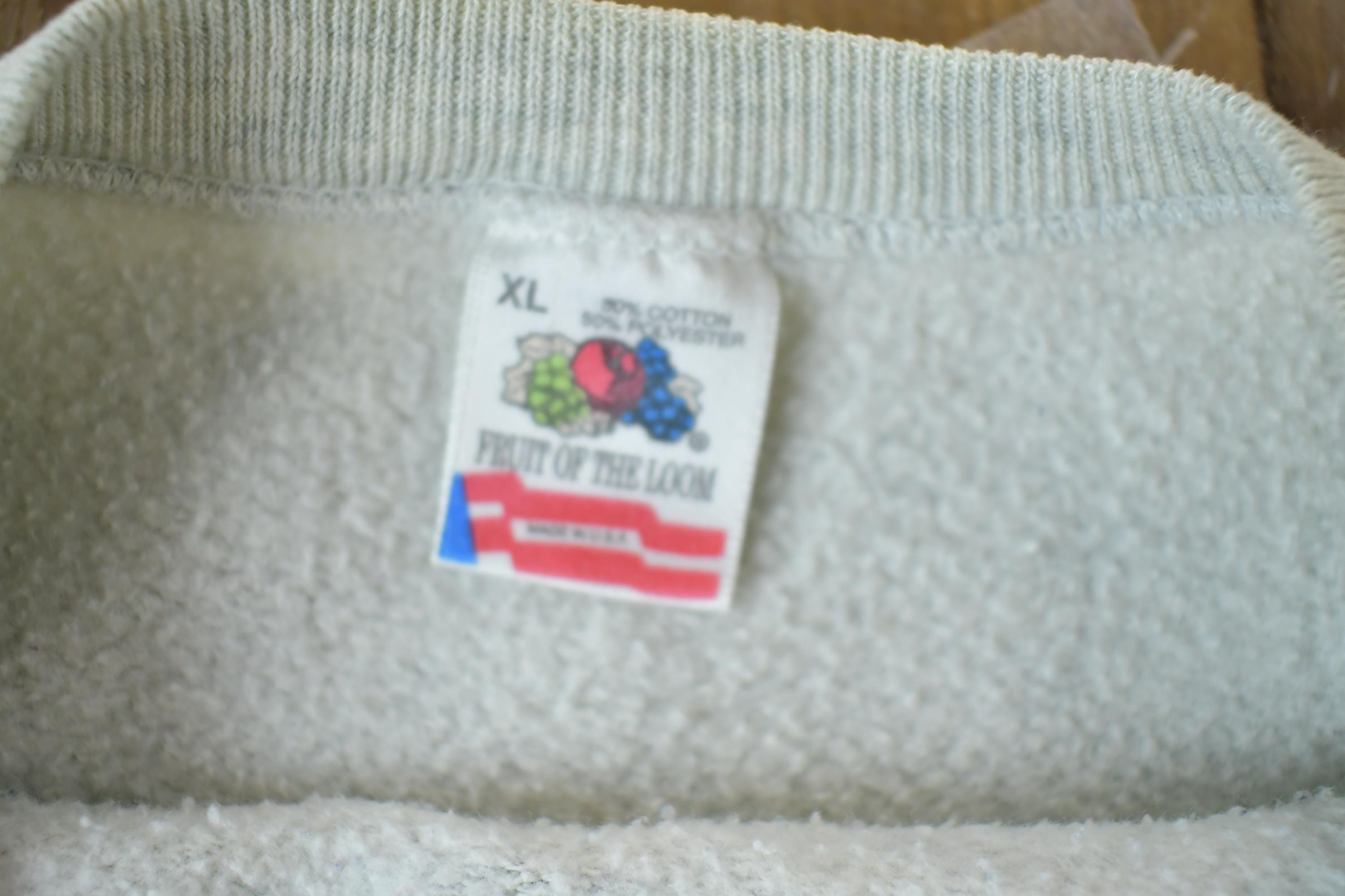 Vintage 1991 Cruisin To The Woods Car Show Crewneck Sweatshirt