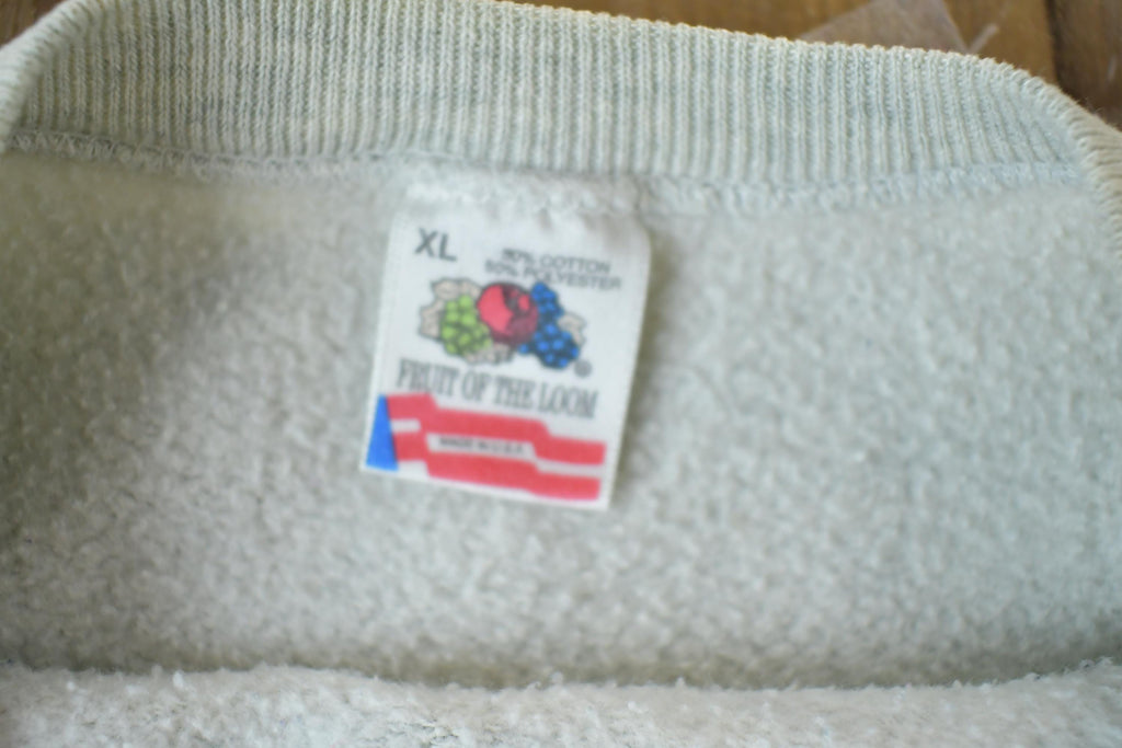 Vintage 1991 Cruisin To The Woods Car Show Crewneck Sweatshirt
