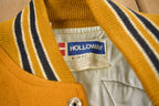 Vintage 1980s Juliet West Holloway Leather Varsity Jacket
