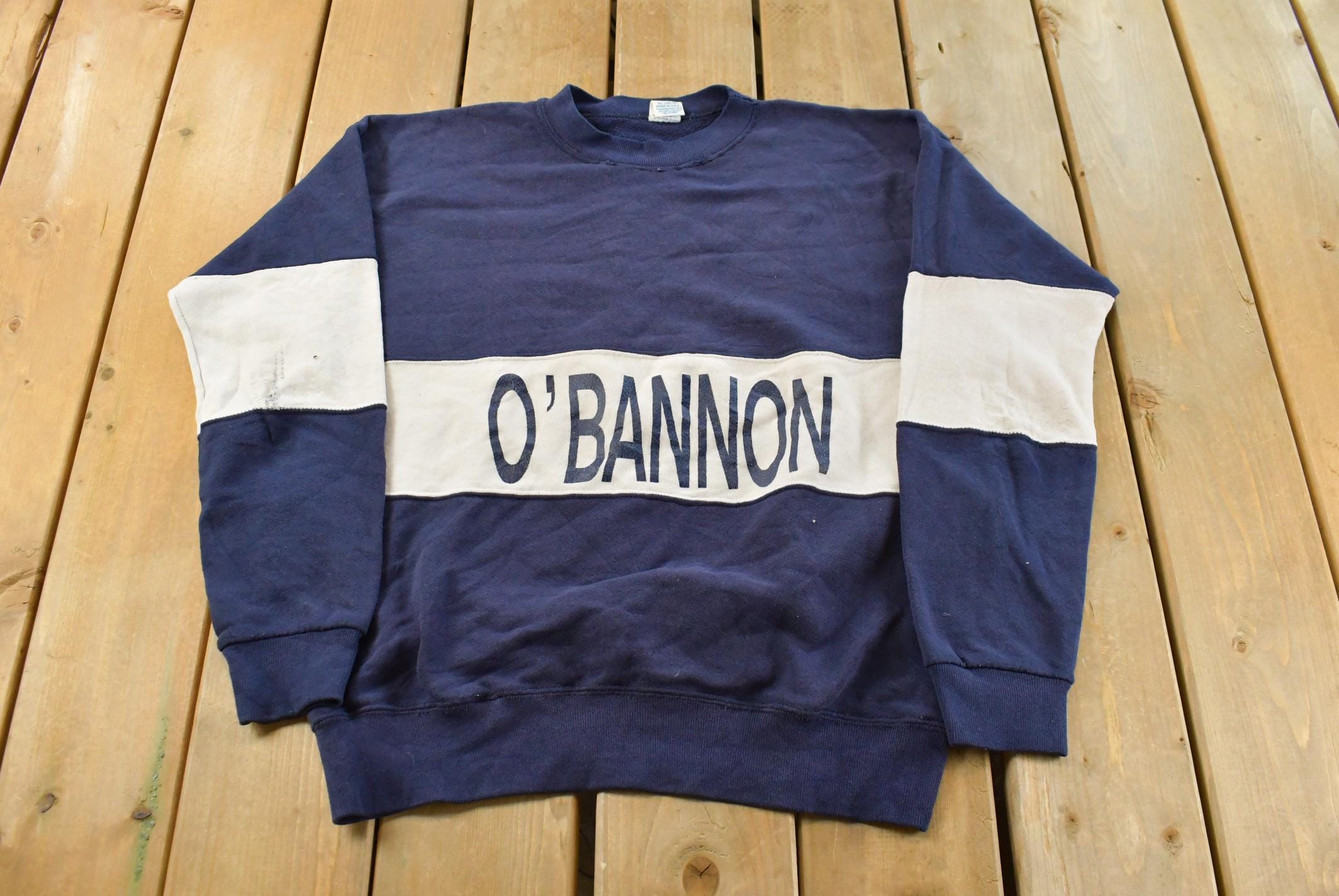 Vintage 1990s O'Bannon Crewneck Sweatshirt Men's L