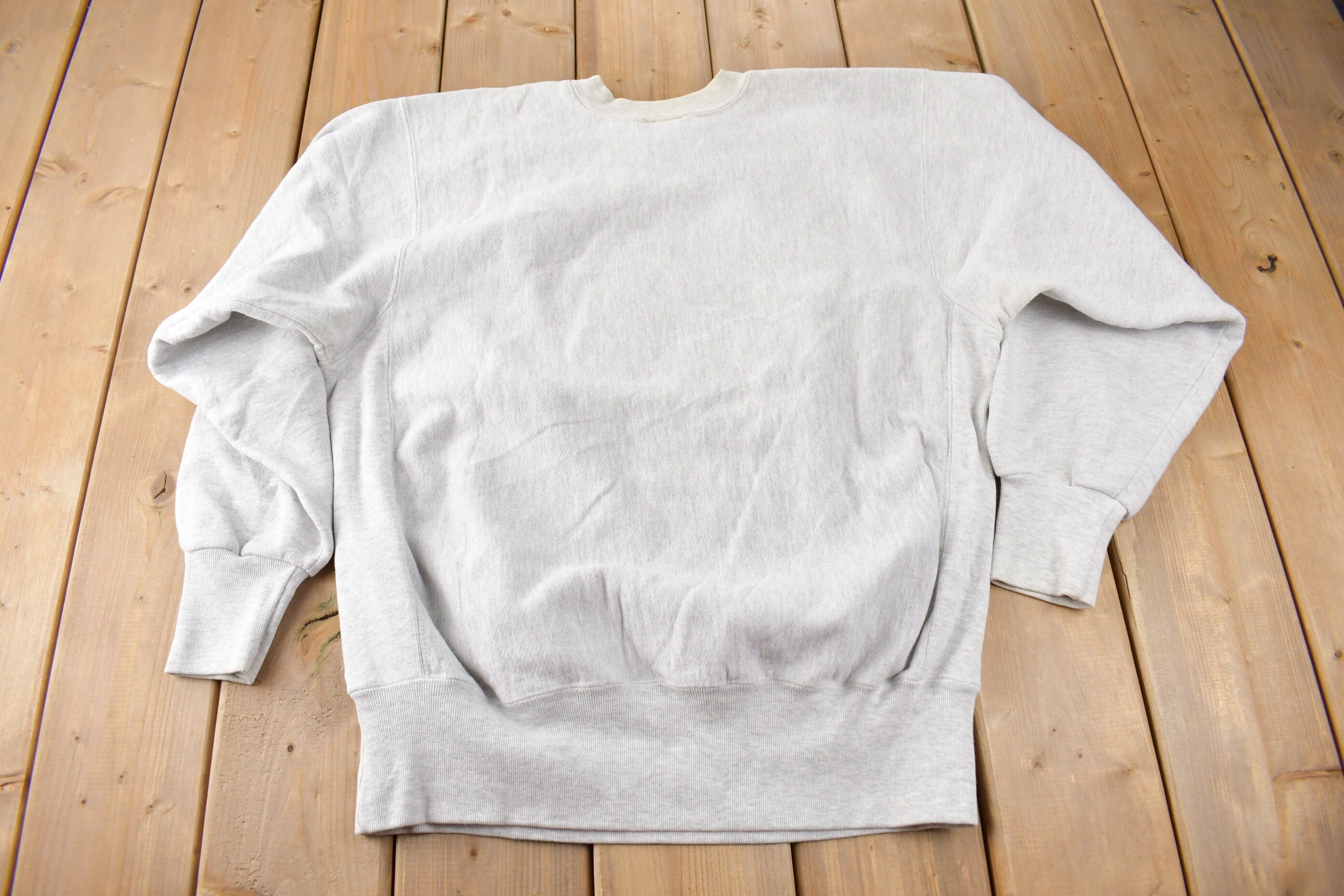 Vintage 1990s Heavy Weight Mickey Mouse Embroidered Disney Crewneck Made In USA Size XL