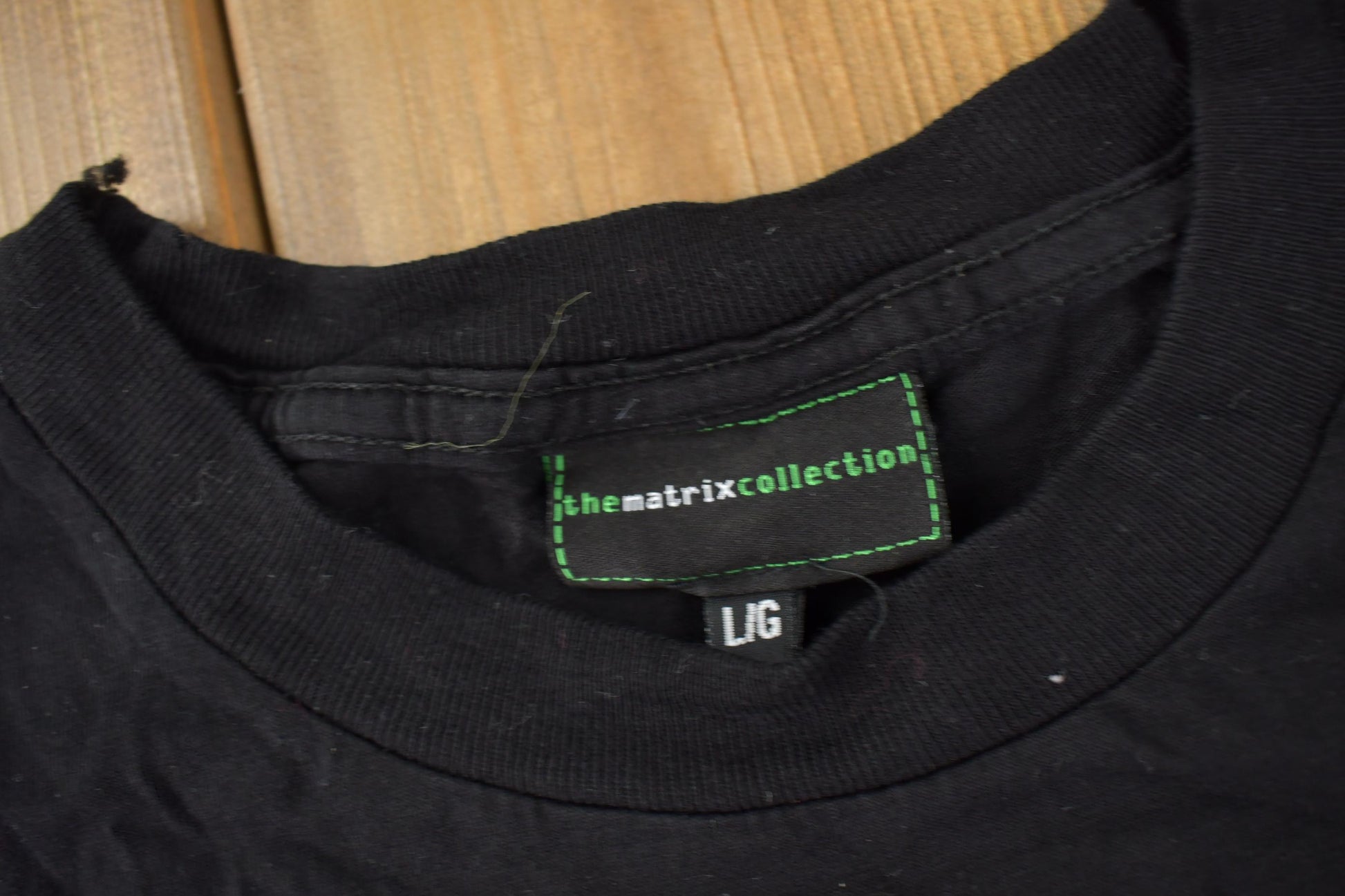 Vintage 2003 The Matrix Reloaded Sleeveless Movie Promo T-shirt Size Large