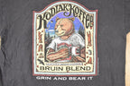 Vintage 1990s Kodiak Coffee Big Bear Souvenir Travel T-Shirt Men's XL