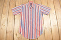 Vintage 1970s Striped Button Up Shirt