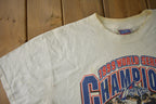 Vintage 1999 New York Yankees MLB World Champions Baseball Graphic T-Shirt