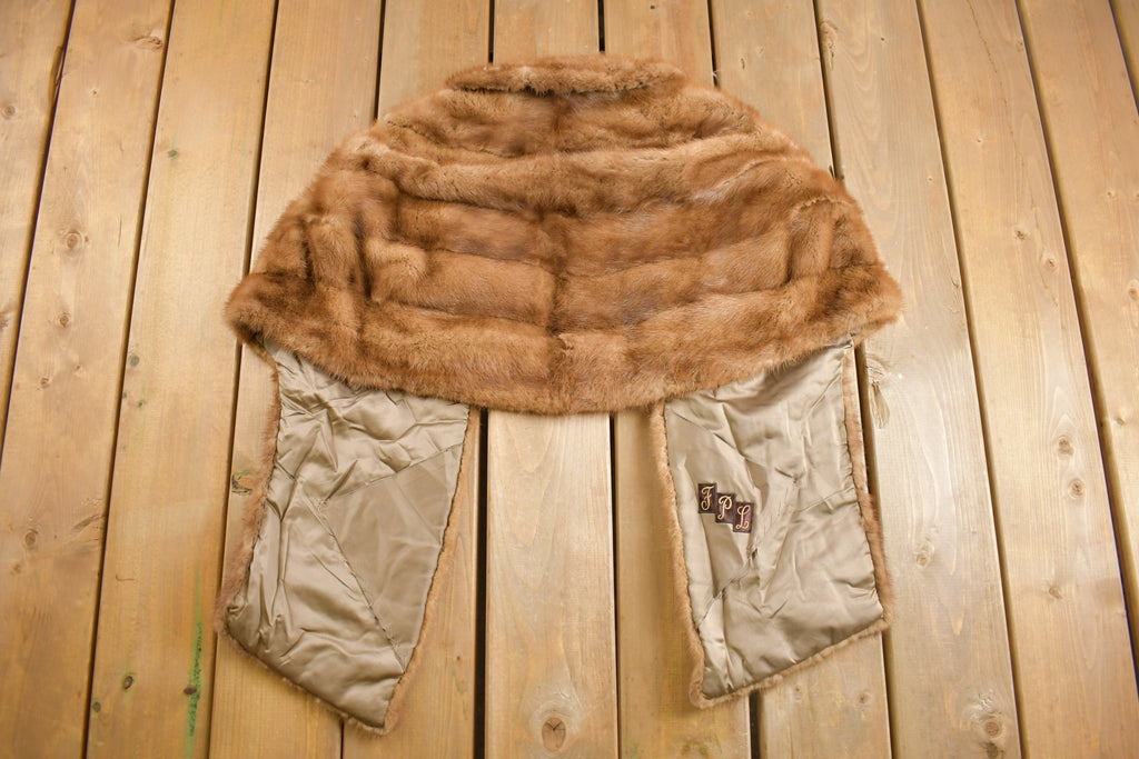 Vintage 1980s The May Company Fur Stole
