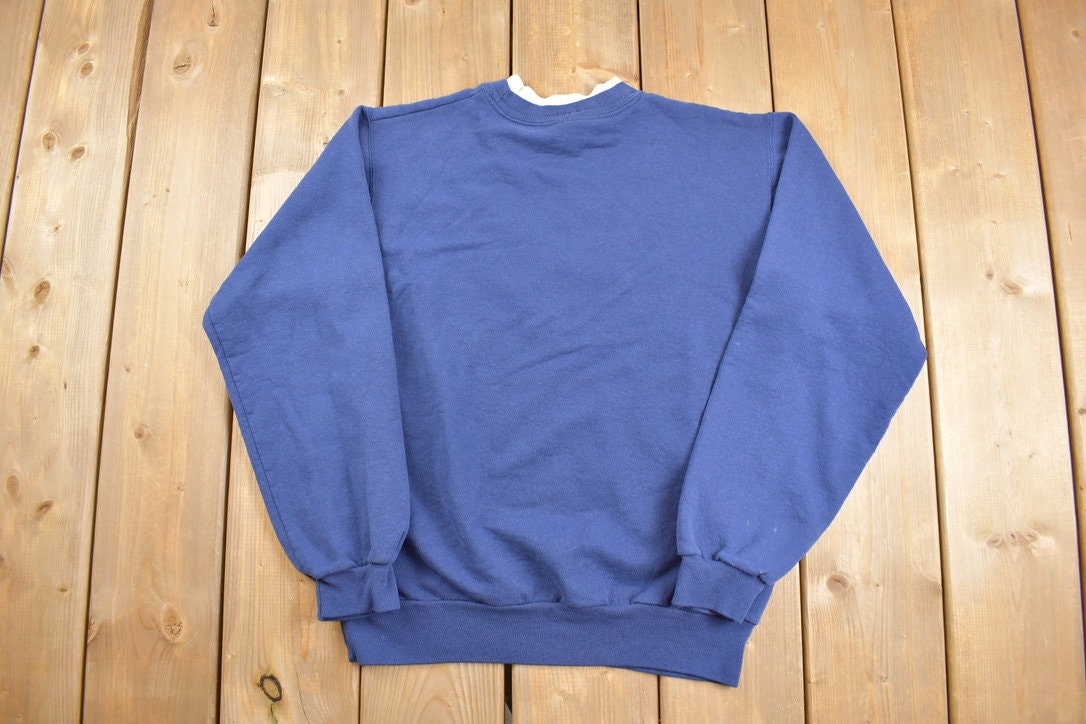 Vintage 1990s Floral Crewneck Sweatshirt