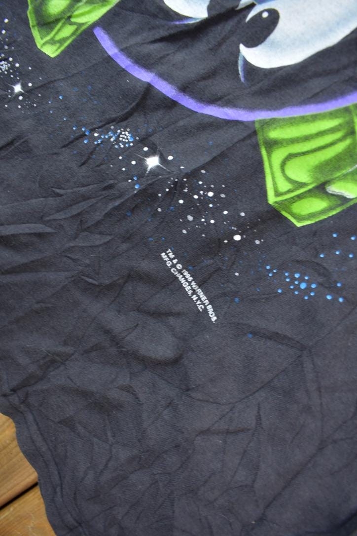 Vintage 1996 Marvin The Martian Looney Tunes Cartoon T-Shirt