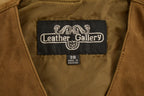 Vintage 1990s Leather Gallery Leather Western Vest
