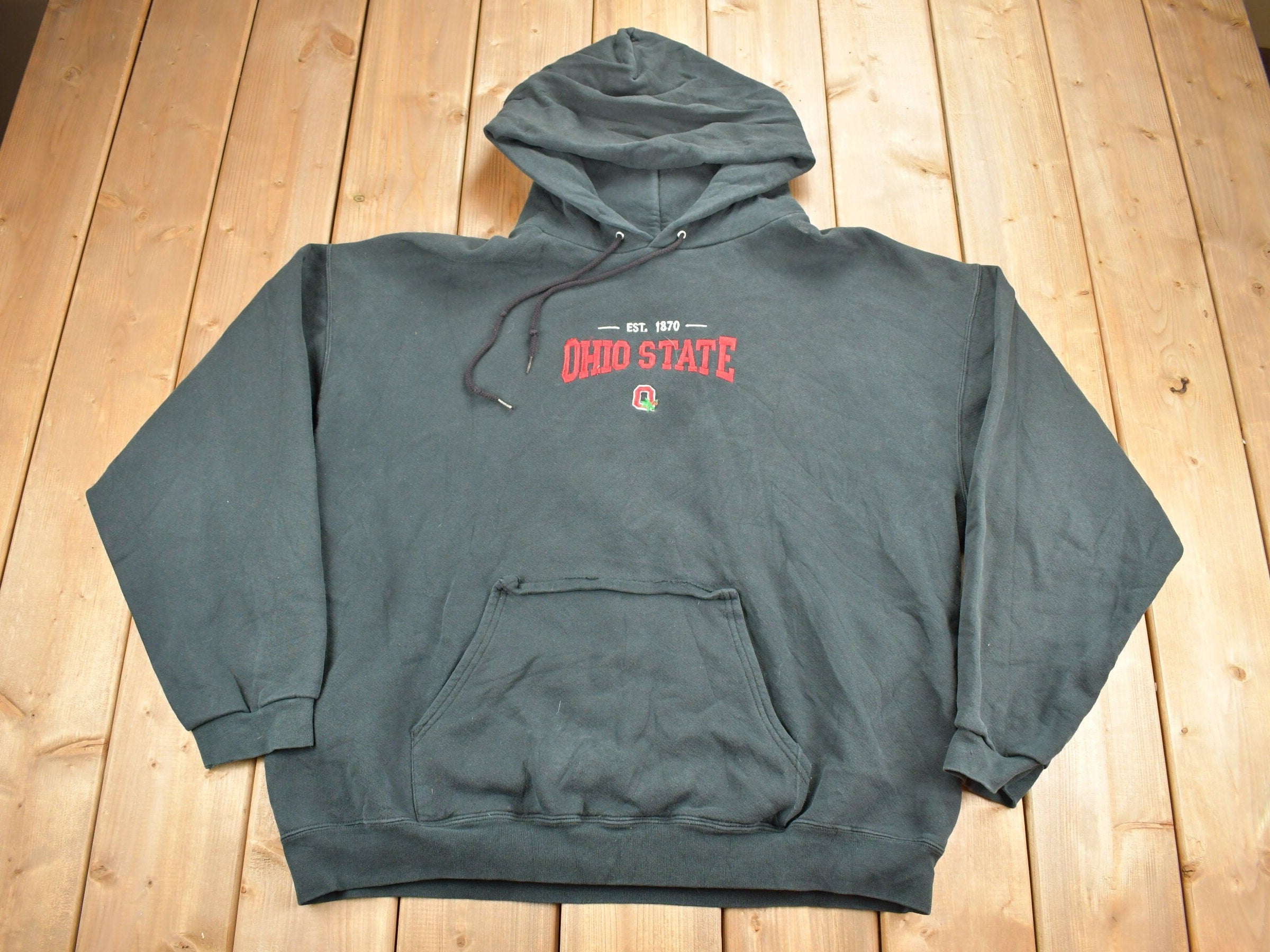 Vintage 1990s Ohio State University Buckeyes Collegiate Hoodie