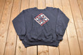 Vintage 1980s Hand Stitched Design Crewneck Sweatshirt