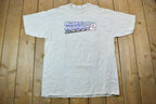 Vintage 1990s Rusty Wallace 2 Working The Gears NASCAR Racing T-Shirt