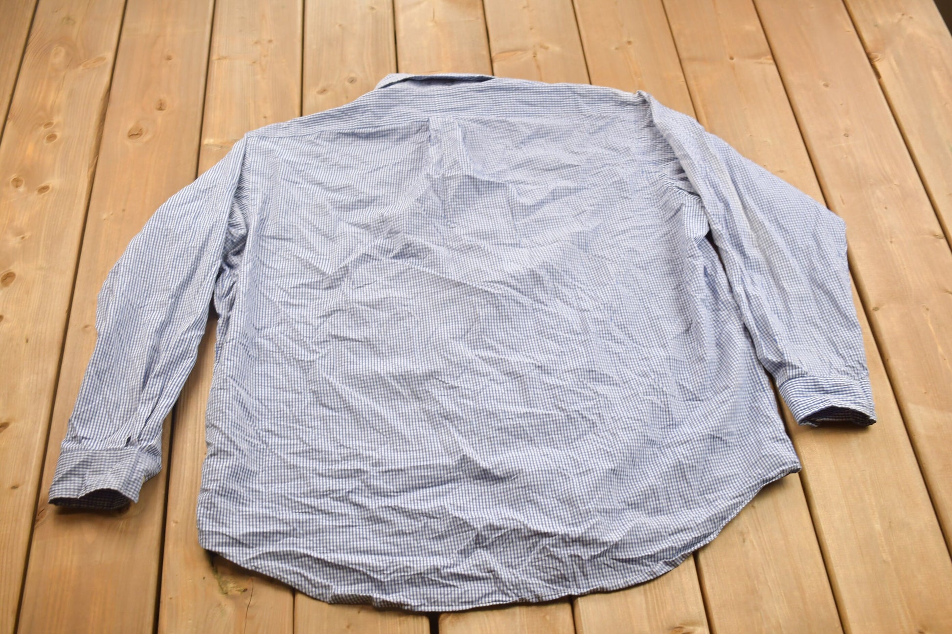 Vintage 1990s Polo Ralph Lauren Gingham Check Button Up Shirt