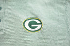 Vintage 1990s Embroidered Pro Line Green Bay Packers NFL Button Up Collar T-Shirt