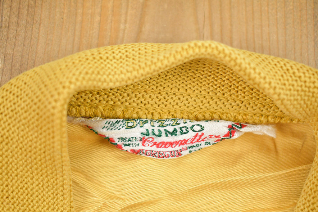 Vintage 1960s Rain Drizzle Bomber Jacket