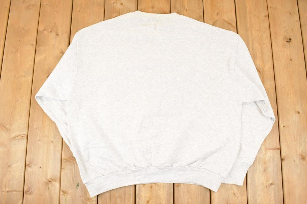 Vintage 1997 Not Going Bald Comedy Graphic Print Crewneck Sweatshirt Men's XL