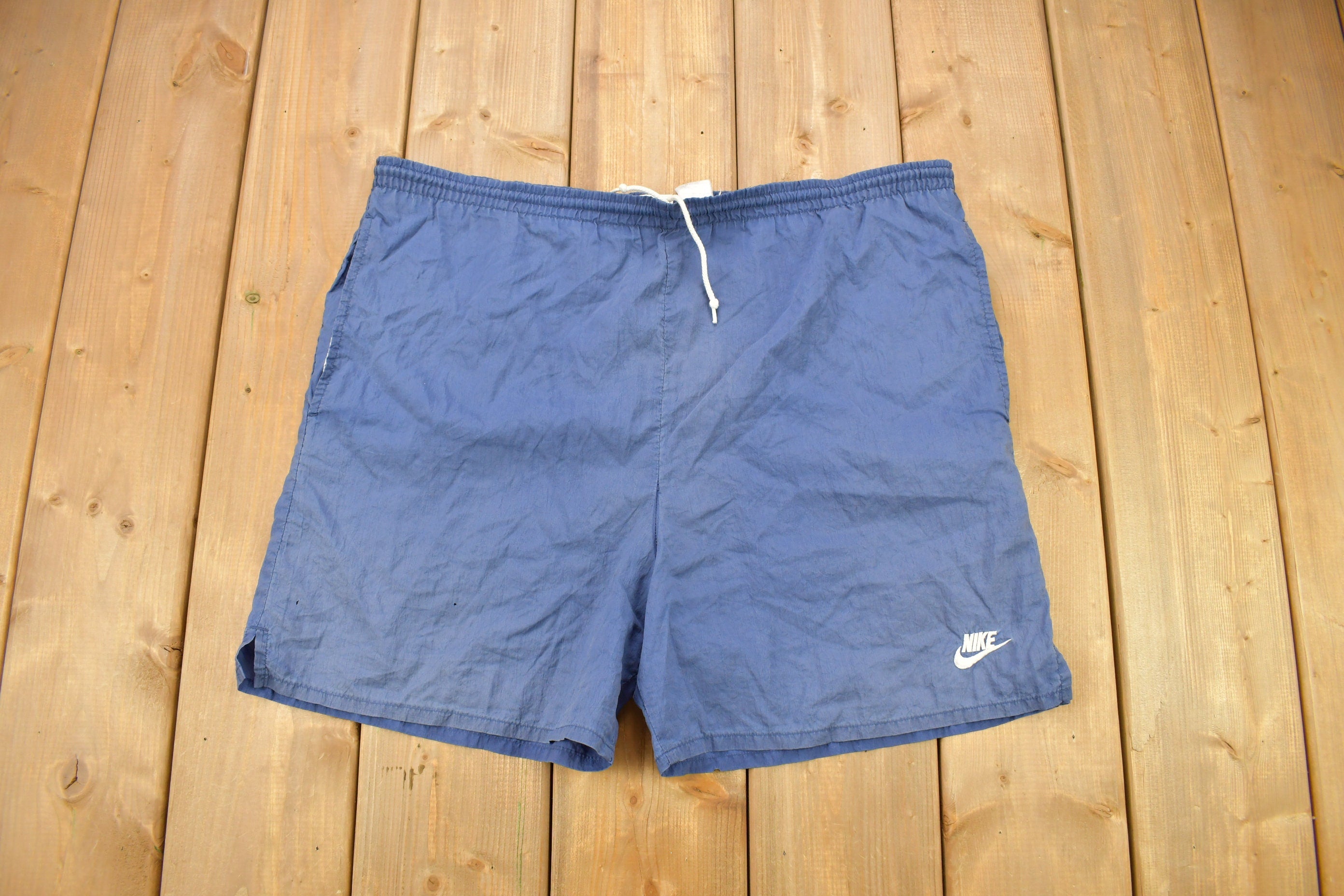 Vintage 1990s Nike Grey Tag Bathing Suit Size M