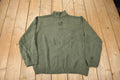 Vintage Y2K Chaps Embroidered Logo Quarter Zip Knit Sweater Size L