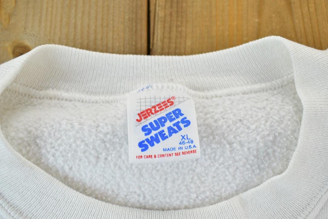 Vintage 1990s Reading Crewneck Sweatshirt Made In USA