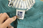 Vintage 1990s Art Unlimited Farm Animals Cardigan Sweater Men's XL