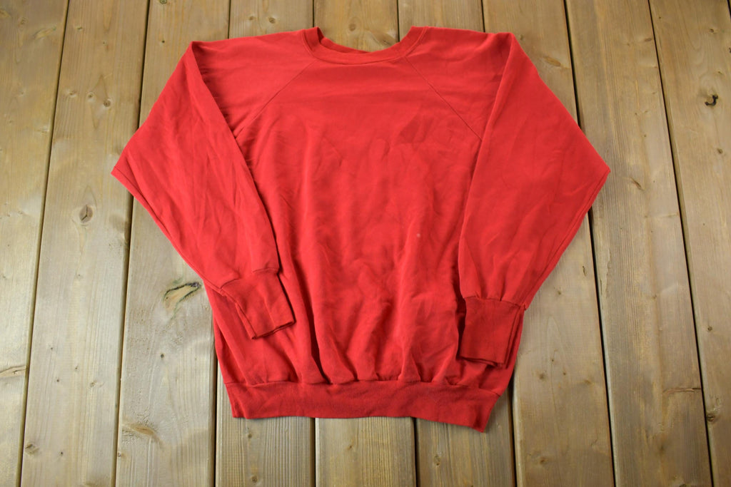 Vintage 1980s Harvard Crimson University Collegiate Crewneck