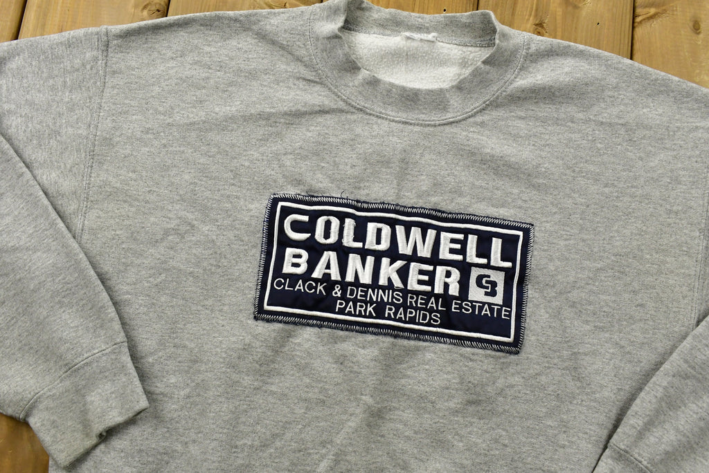 Vintage 1990's Coldwell Banker Embroidered Crewneck Sweatshirt