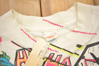 Vintage 1989 Batman & Joker DC Comics All Over Print T-Shirt