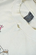 Vintage 1985 The Flintstones Double Sided Cartoon Promo T-Shirt
