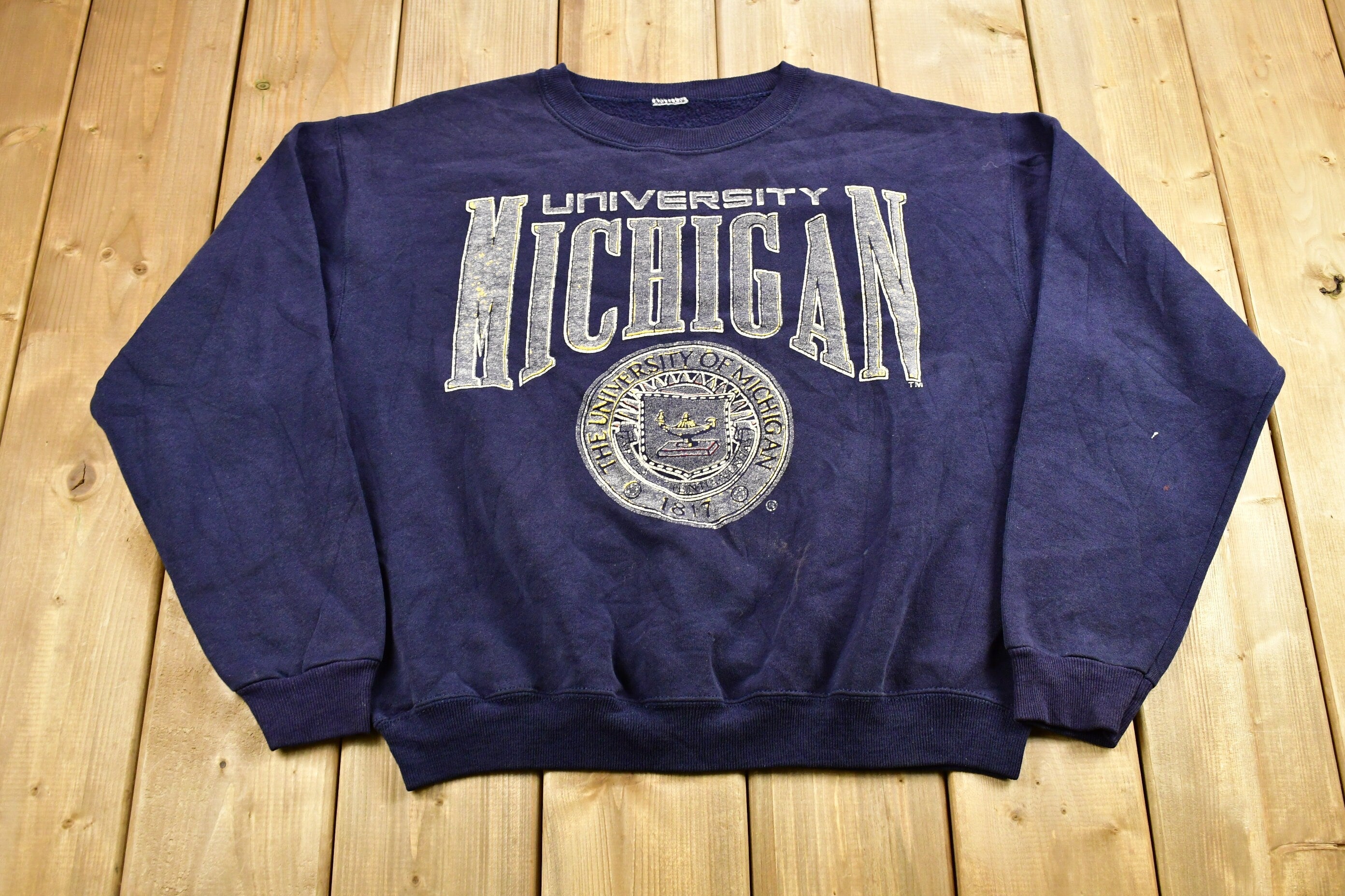 Vintage 1990s University of Michigan State Collegiate Crewneck