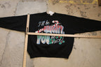Vintage 1990s "I'll Be Naughty You Be Nice" Christmas Sweater , 90s Holiday Crewneck , Winter Wear , Festive Graphic , Made In USA