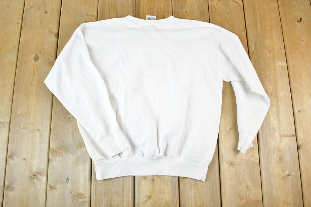 Vintage 1980s Youth Suzy Zoo Walk Don't Run Crewneck Sweatshirt Youth S
