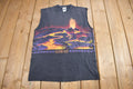 Vintage 1990s Hawaii Volcano Graphic Souvenir T Shirt