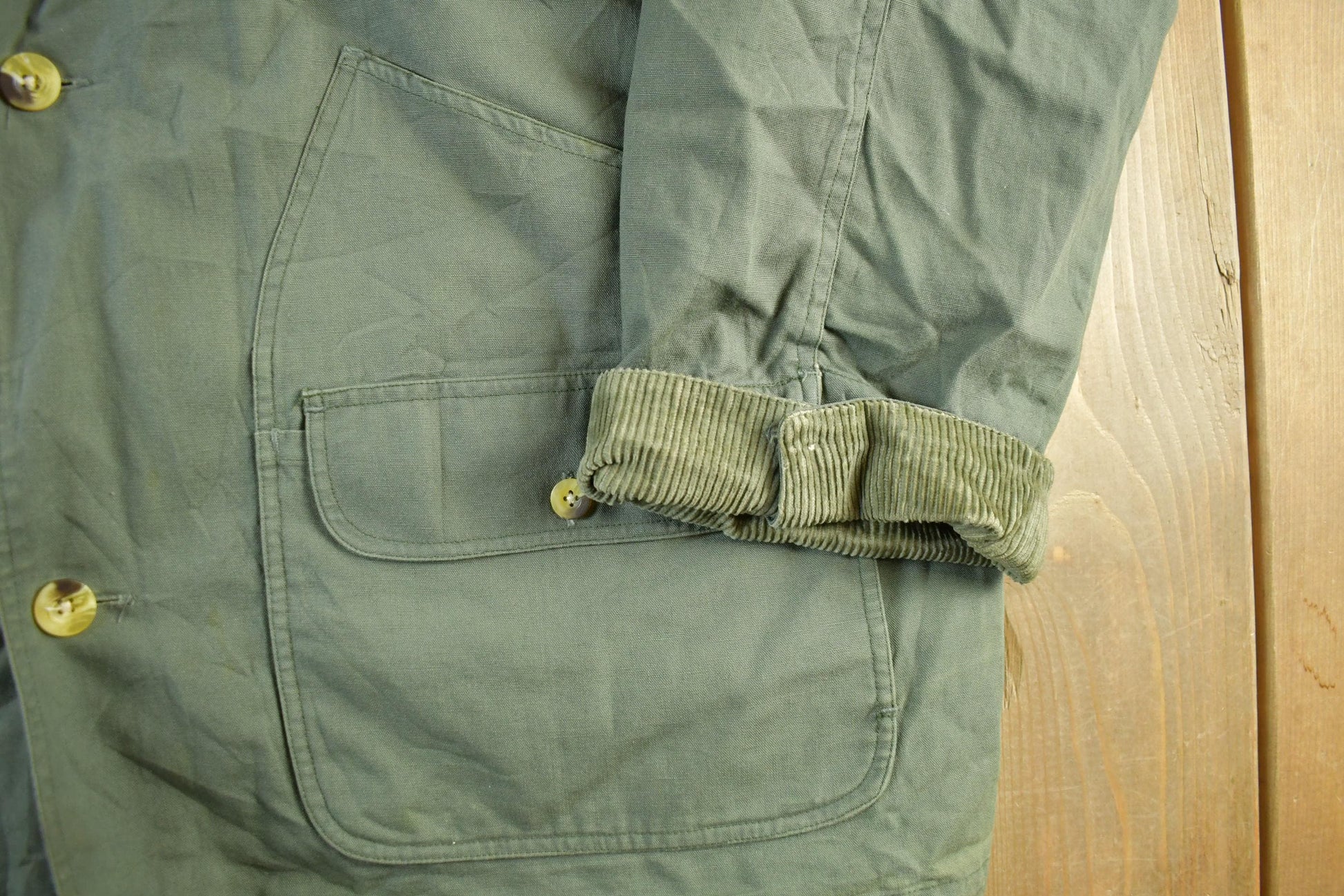 Vintage 2000s Greatland Flannel Lined Barn Chore Coat Men's XL