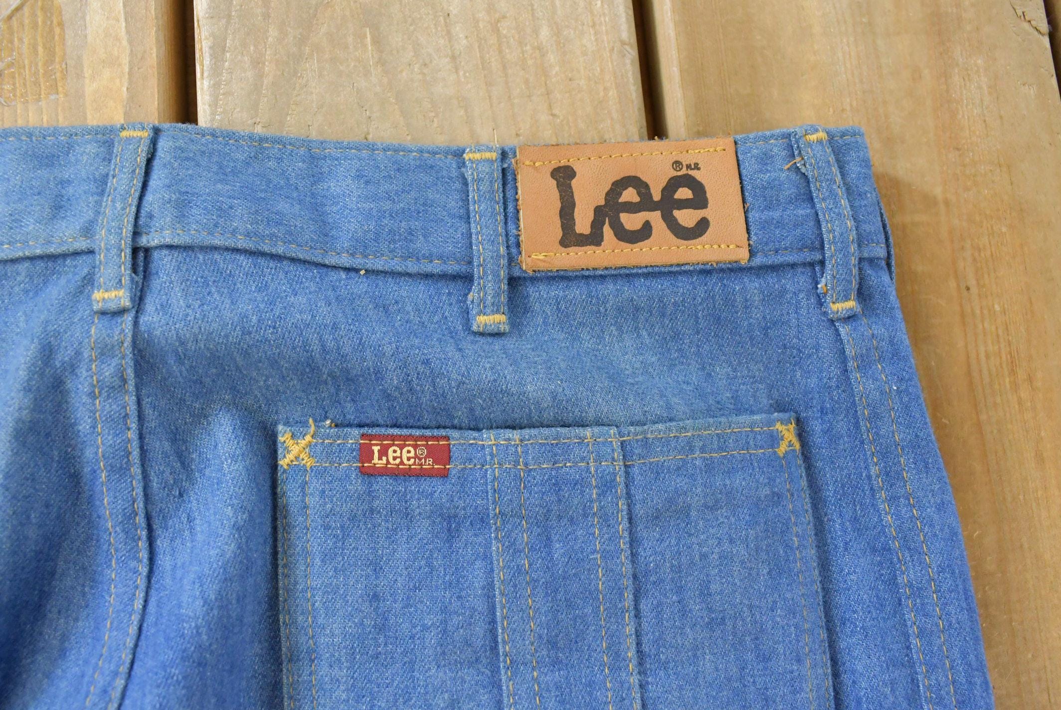 Vintage 1970s Lee Denim Jeans Men's 33 x 30
