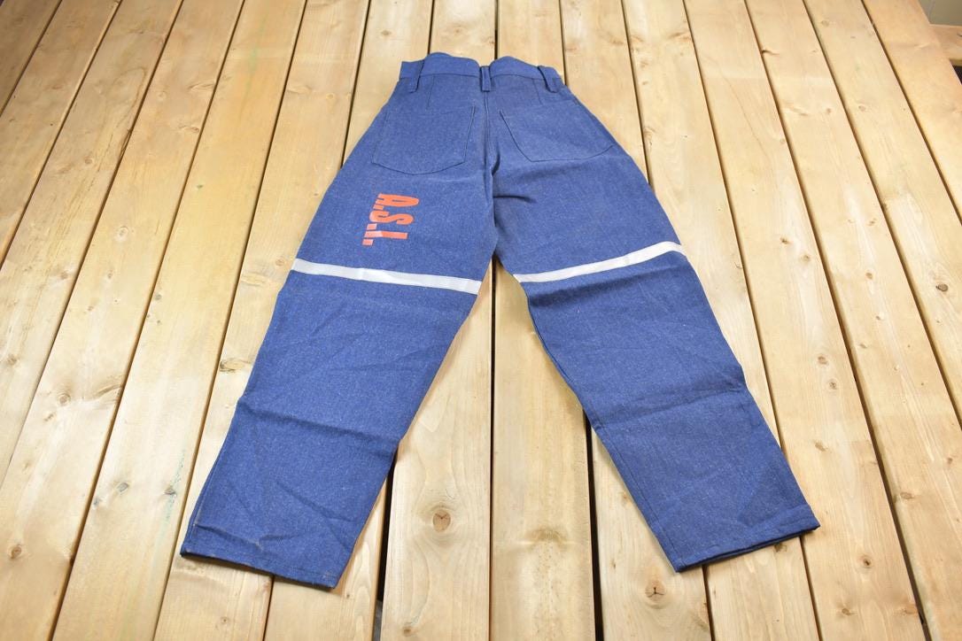 Vintage 1980s Proban FR-7A Fire Proof Work Pants Size 32 X 30