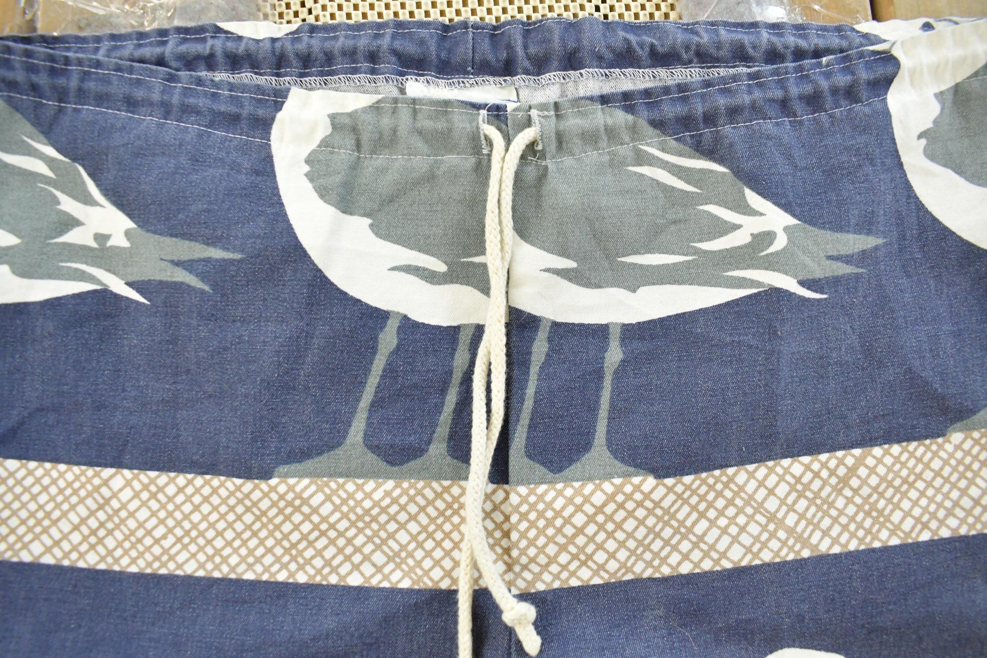 Vintage 1980s Michigan Rag Co Seagull Bird All Over Print Pants Men's Large