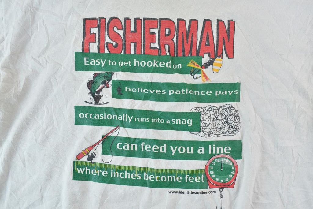 Vintage 1990s Fishing Souvenir T-Shirt