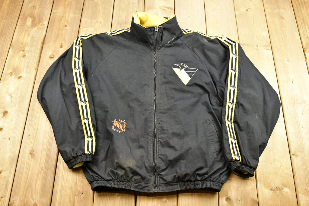 Vintage 1990s Pittsburgh Penguins NHL Pro Player Jacket