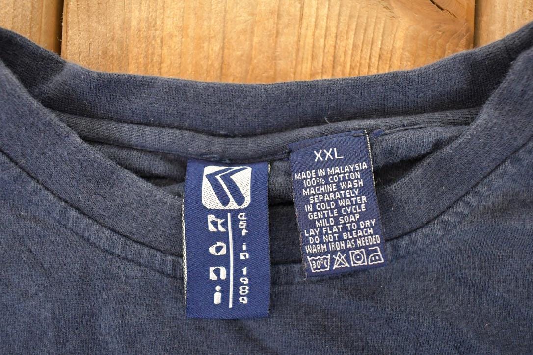 Vintage 1990s Karl Kani Embroidered Crewneck Shirt Mens L