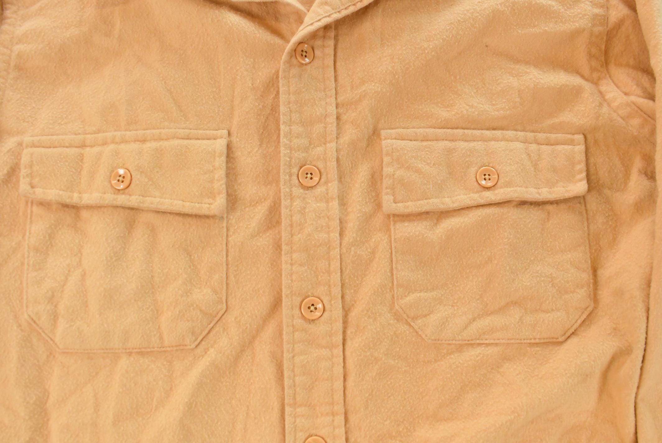Vintage 1990s L.L. Bean Cloth Button Up Shirt Men's L