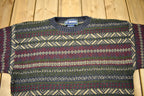 Vintage 1990s Northeast Outfitters Knitted Crewneck Sweater
