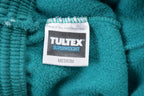 Vintage 1980s Tultex Turquoise Sweatpants 28-30 x 27