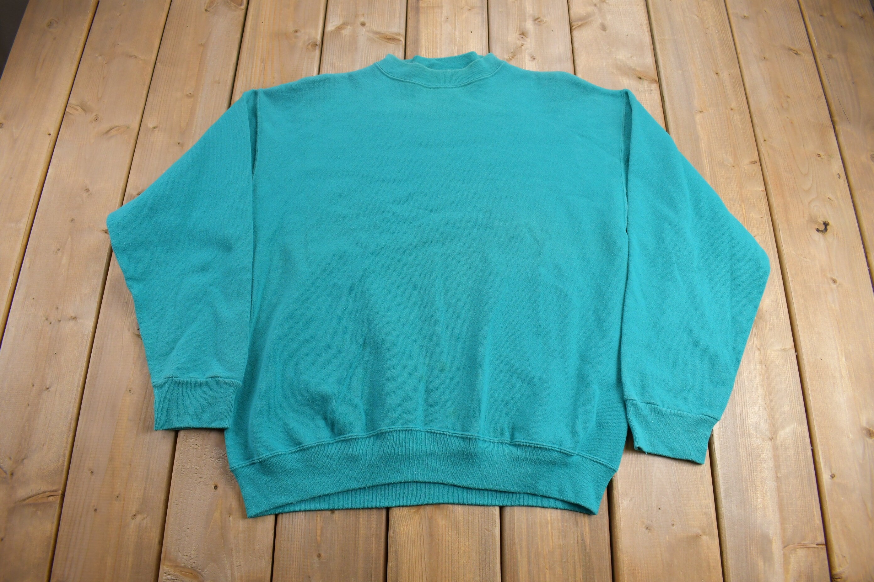 Vintage 1990s Ultra Fleece Blank Crewneck Sweatshirt